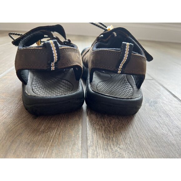 Keen Boys Brown Newport H2 Waterproof Sandals Sz 3 - Picture 4 of 9